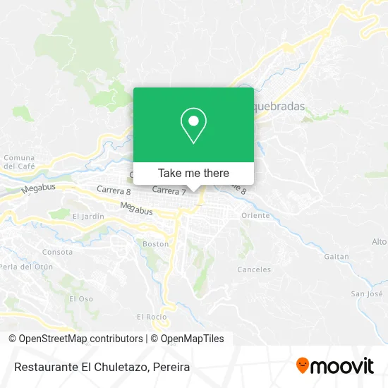 Restaurante El Chuletazo map