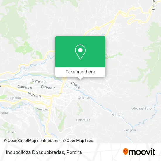 Insubelleza Dosquebradas map