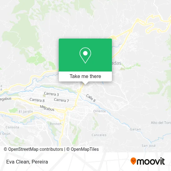 Eva Clean map