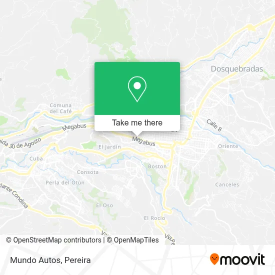 Mundo Autos map