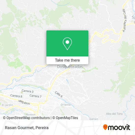 Rasan Gourmet map