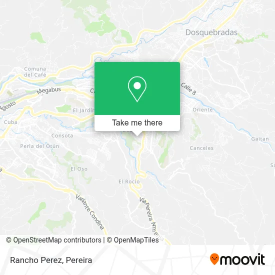 Rancho Perez map