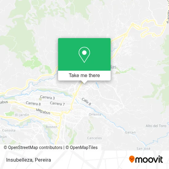 Insubelleza map