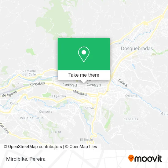 Mircibike map