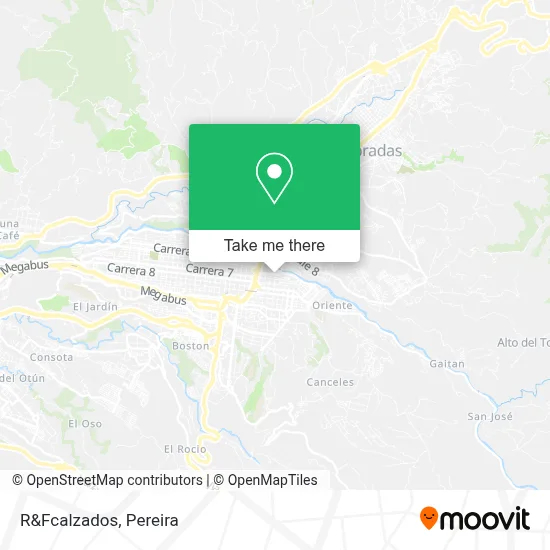 R&Fcalzados map