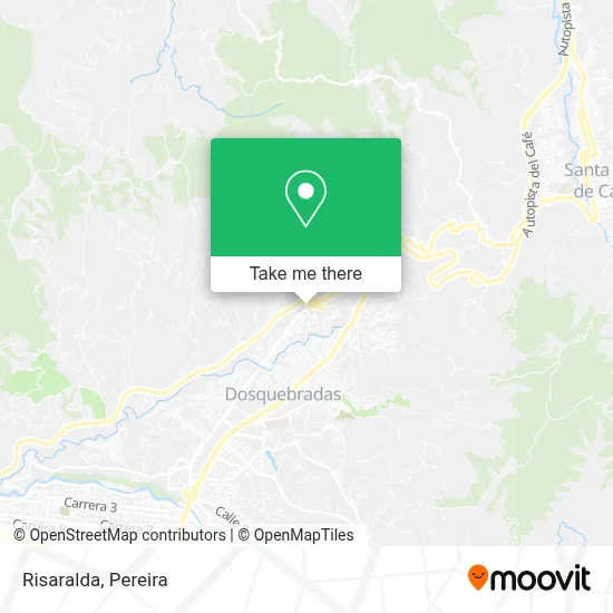 Risaralda map