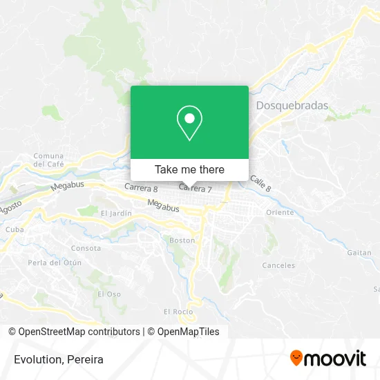 Evolution map
