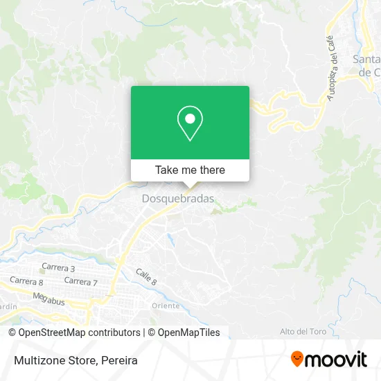 Multizone Store map
