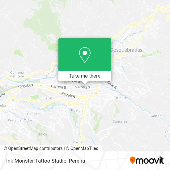 Ink Monster Tattoo Studio map
