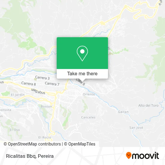 Ricalitas Bbq map