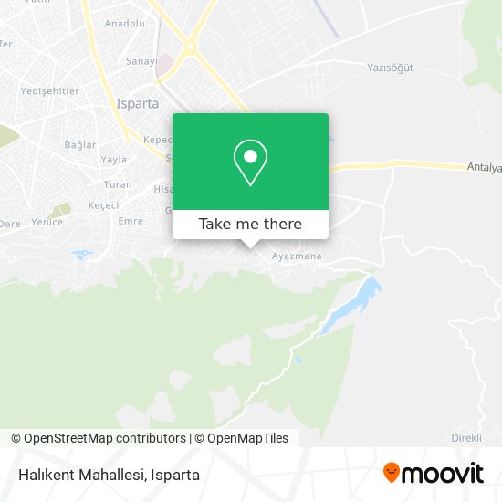 Halıkent Mahallesi map