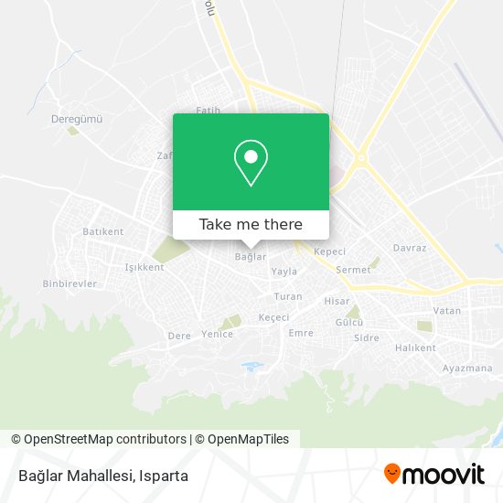 Bağlar Mahallesi map