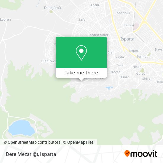 Dere Mezarlığı map