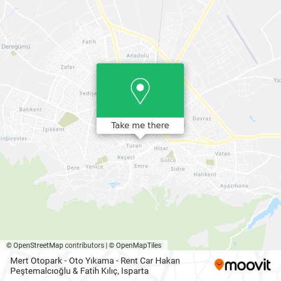 Mert Otopark - Oto Yıkama - Rent Car Hakan Peştemalcıoğlu & Fatih Kılıç map