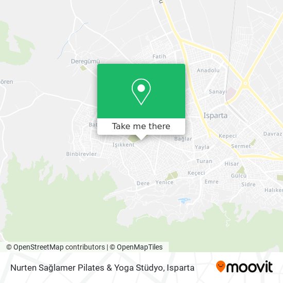 Nurten Sağlamer Pilates & Yoga Stüdyo map