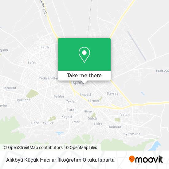 Aliköyü Küçük Hacılar İlköğretim Okulu map