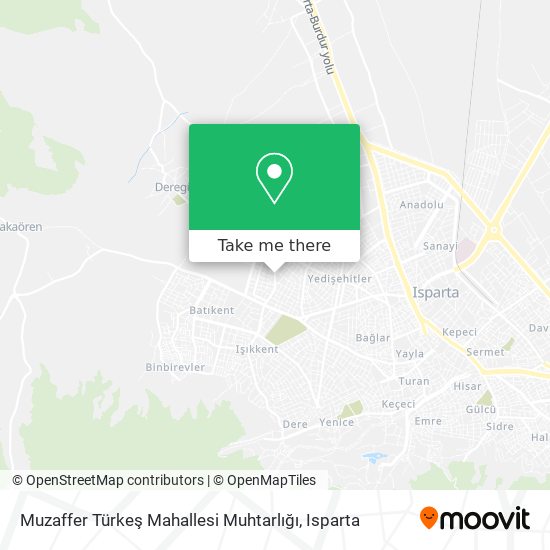 Muzaffer Türkeş Mahallesi Muhtarlığı map