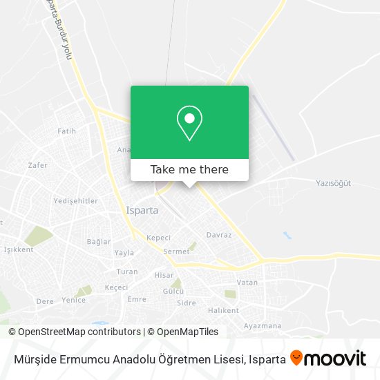 Mürşide Ermumcu Anadolu Öğretmen Lisesi map