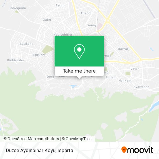 Düzce Aydınpınar Köyü map