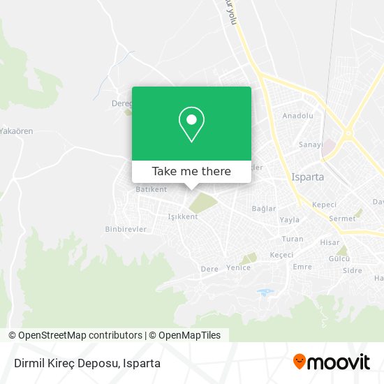 Dirmil Kireç Deposu map