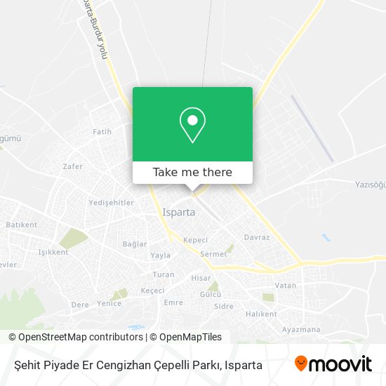 Şehit Piyade Er Cengizhan Çepelli Parkı map