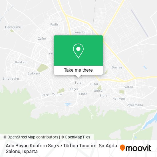 Ada Bayan Kuaforu Saç ve Türban Tasarimi Sır Ağda Salonu map