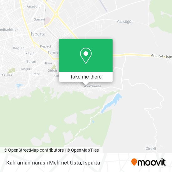 Kahramanmaraşlı Mehmet Usta map