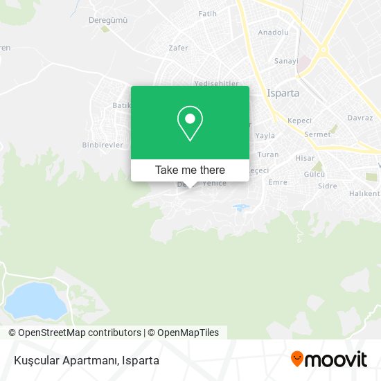 Kuşcular Apartmanı map