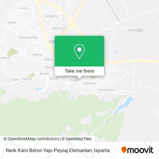 Renk Karo Beton Yapı Peyzaj Elemanları map