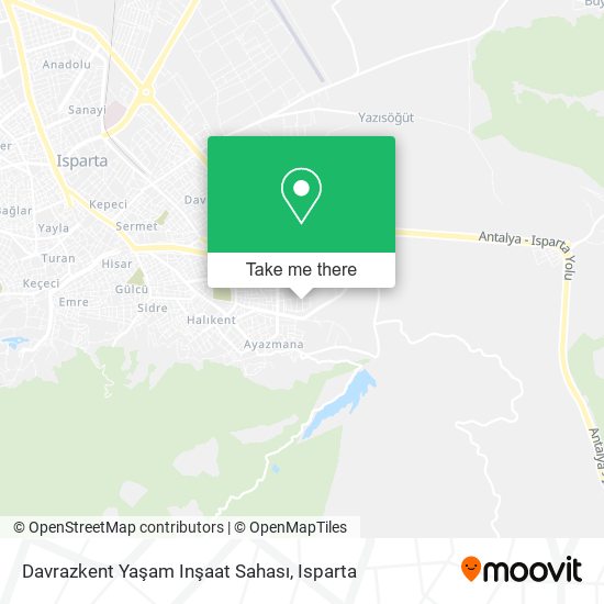 Davrazkent Yaşam Inşaat Sahası map