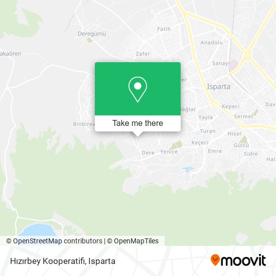 Hızırbey Kooperatifi map