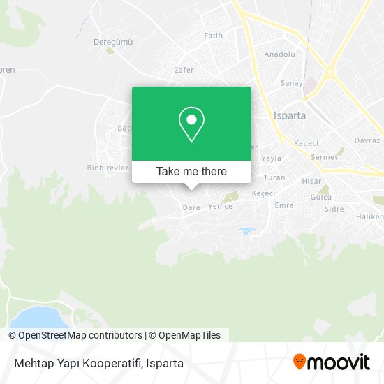 Mehtap Yapı Kooperatifi map