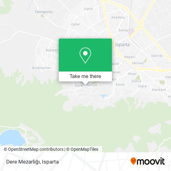 Dere Mezarlığı map