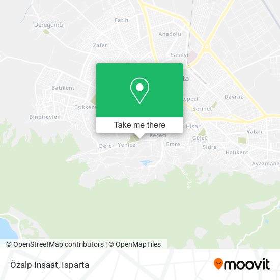 Özalp Inşaat map