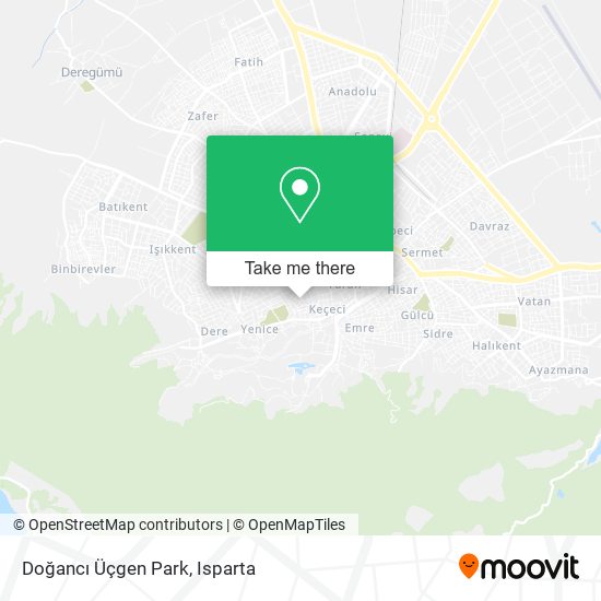 Doğancı Üçgen Park map