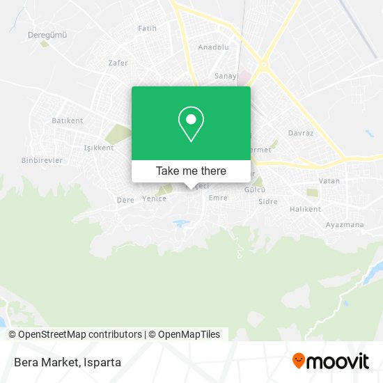 Bera Market map