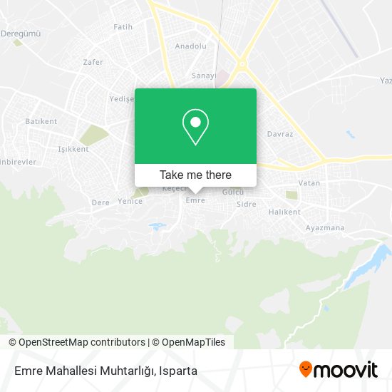 Emre Mahallesi Muhtarlığı map