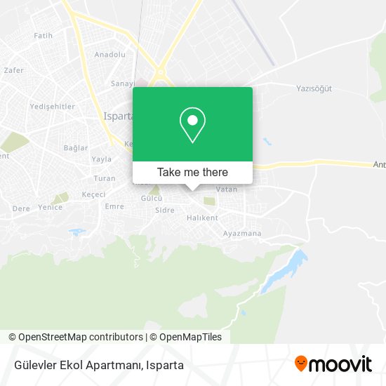 Gülevler Ekol Apartmanı map