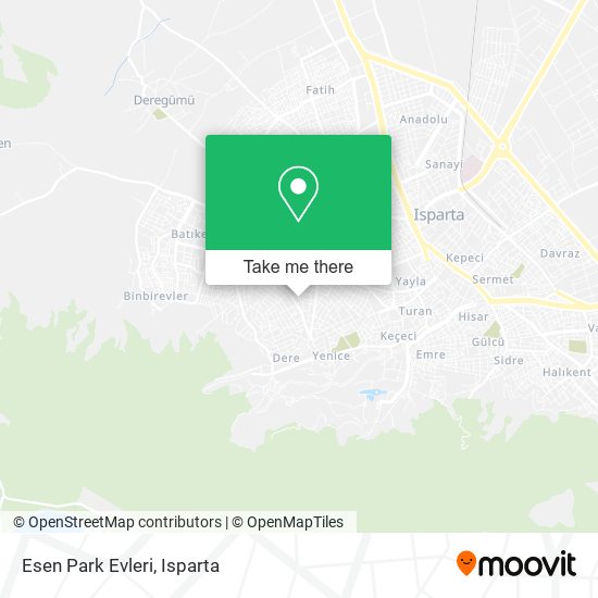 Esen Park Evleri map