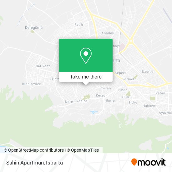 Şahin Apartman map