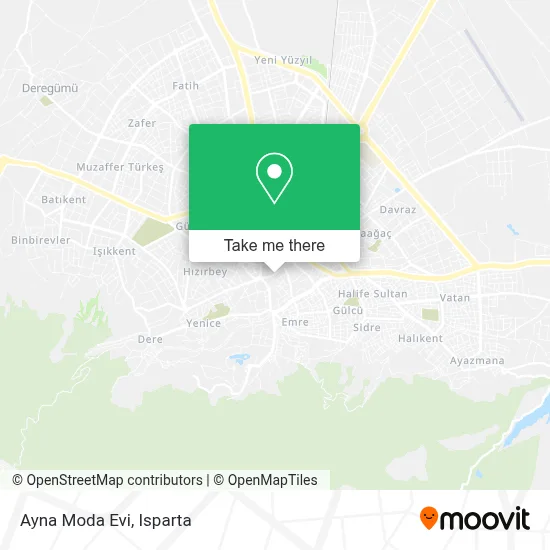 Ayna Moda Evi map