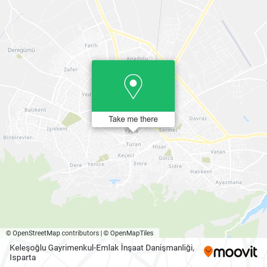Keleşoğlu Gayrimenkul-Emlak İnşaat Danişmanliği map