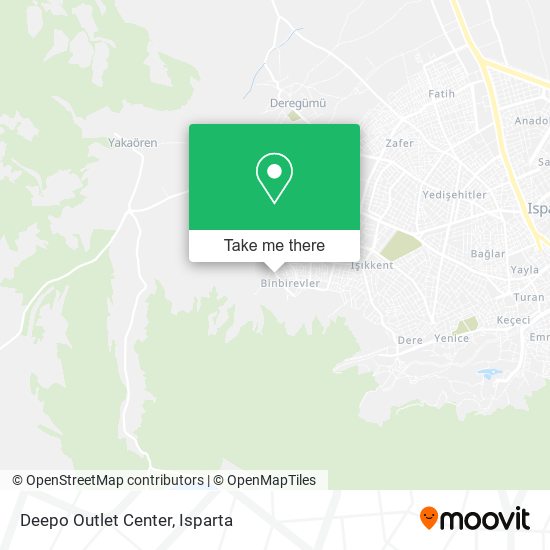 Deepo Outlet Center map