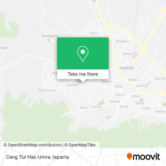 Ceng Tur Hac-Umre map