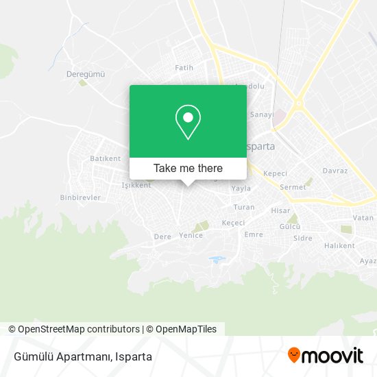 Gümülü Apartmanı map