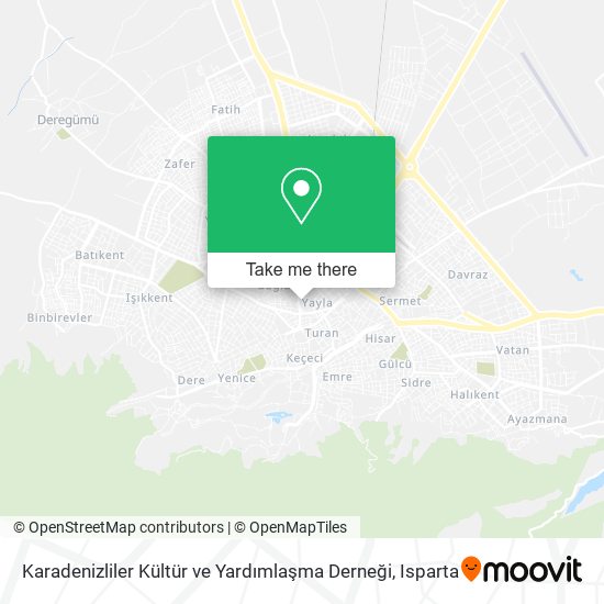 Karadenizliler Kültür ve Yardımlaşma Derneği map