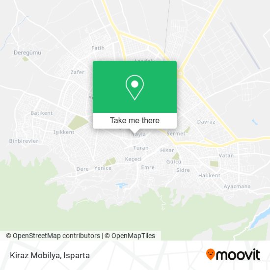 Kiraz Mobilya map