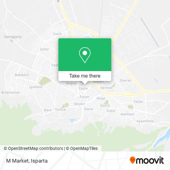 M Market map