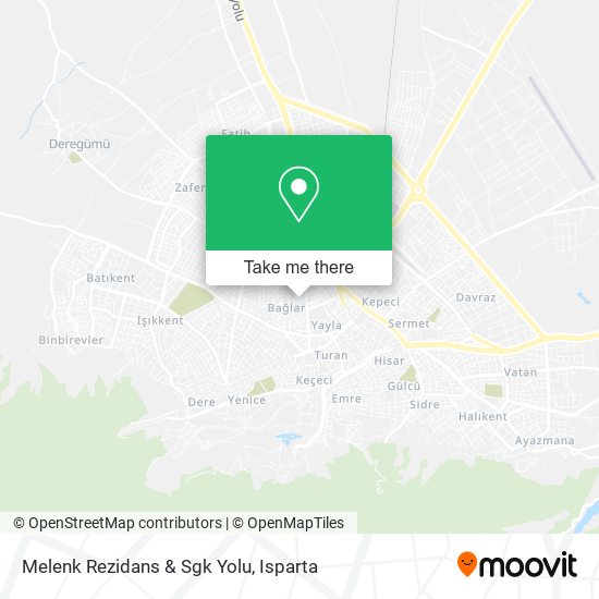 Melenk Rezidans & Sgk Yolu map