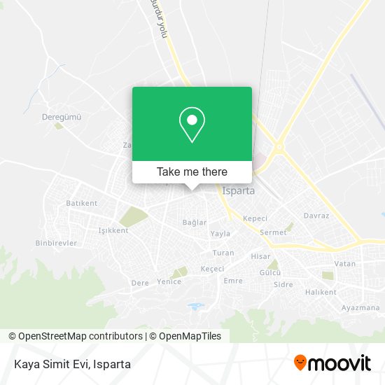 Kaya Simit Evi map